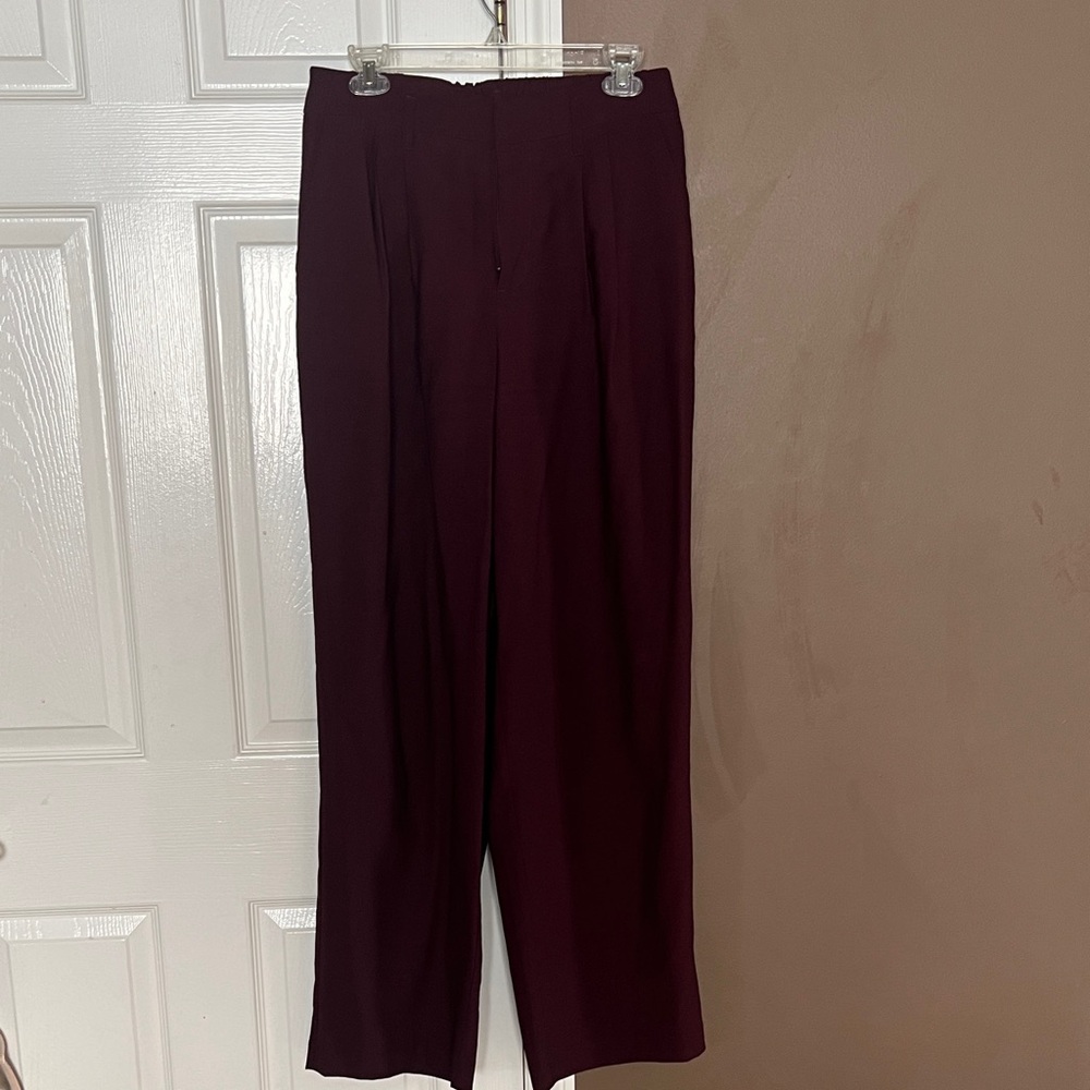 a new day Women's Burgundy Trousers